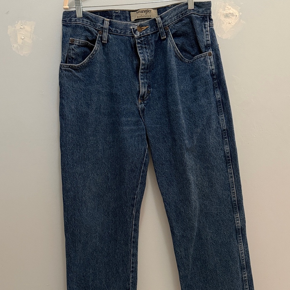 Wrangler Dark Blue Denim Pants